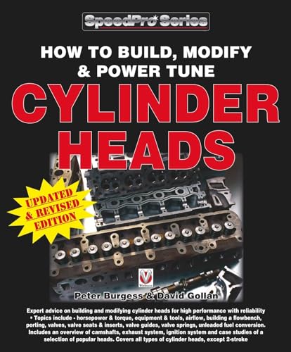How to Build, Modify & Power Tune Cylinder Heads: Updated & Revised Edition (Speedpro Series) von Veloce Publishing