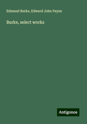 Burke, select works Burke, select works