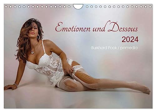 Emotionen und Dessous (Wandkalender 2024 DIN A4 quer), CALVENDO Monatskalender von CALVENDO
