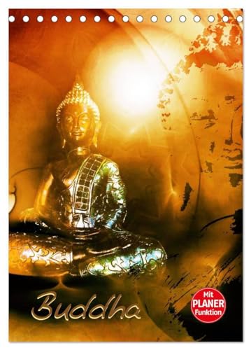 Buddhismus (Tischkalender 2024 DIN A5 hoch), CALVENDO Monatskalender: Buddha, Buddhismus, Religion