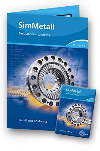 SimMetall - 1.2 -Einzellizenz - Freischaltcode auf Keycard: Simulationen zu Metall 1.2 von Europa-Lehrmittel