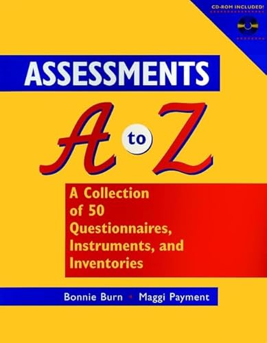 Assessments A-Z: A Collection of 50 Questionnaires, Instruments, and Inventories von Jossey-Bass Inc.,U.S.