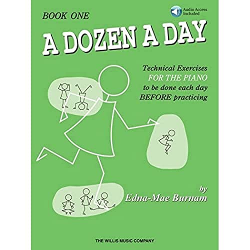 A Dozen a Day Book 1 - Book/CD Pack: Technical Exercises for the Piano to Be Done Each Day Before Practicing