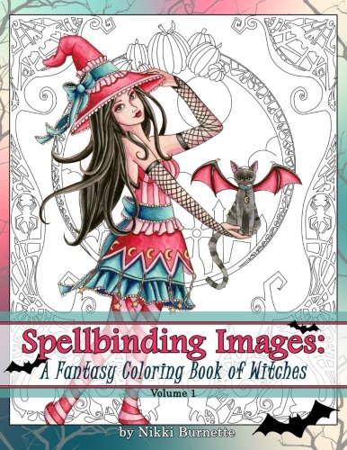 Spellbinding Images: A Fantasy Coloring Book of Witches