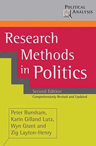 Research Methods in Politics (Political Analysis)