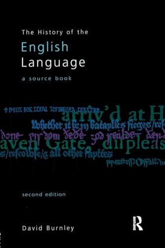 The History of the English Language: A Source Book von Routledge