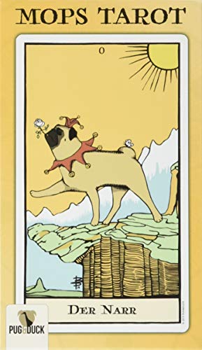 PUG&DUCK Verlag MOPS Tarot: Kartenspiel mit Mopsmotiven