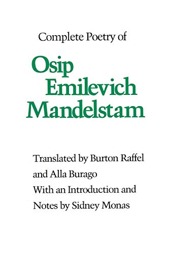 Complete Poetry of Osip Emilevich Mandelstam von State University of New York Press