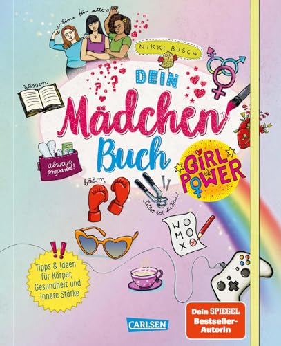 #buch4you: Dein Mädchenbuch: Girlpower: Tipps & Ideen für Körper, Gesundheit und innere Stärke | Eintragbuch mit Antworten auf wichtige Mädchenfragen
