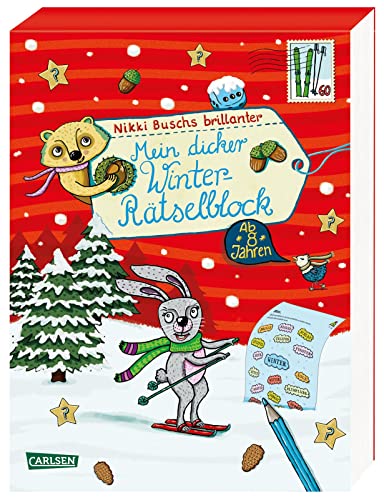 Mein dicker Winter-Rätselblock: Rätsel, Knobelaufgaben, Scherzfragen und vieles mehr (7)