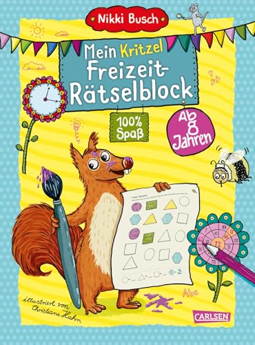 Mein großer Freizeit Kritzel- und Rätselblock: Rätseln, Knobeln, Doodeln und Malen für Jungen und Mädchen ab 8 | Der ideale Rätselspaß für unterwegs, lange Autofahrten und Ferien Mein großer Freizeit Kritzel- und Rätselblock: Rätseln, Knobeln, Doodeln und Malen für Jungen und Mädchen ab 8 | Der ideale Rätselspaß für unterwegs, lange Autofahrten und Ferien