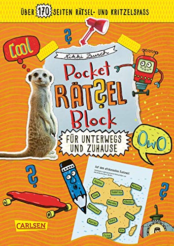 Pocket-Rätsel-Block: Unterwegs und Zuhause: Kinderbeschäftigung ab 9 (Pocket-Rätsel-Block: 100% Rätselspaß für deine Tasche) Pocket-Rätsel-Block: Unterwegs und Zuhause: Kinderbeschäftigung ab 9 (Pocket-Rätsel-Block: 100% Rätselspaß für deine Tasche)