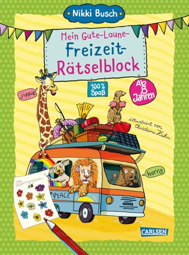 Rätselspaß Grundschule: Mein Gute-Laune-Freizeit-Rätselblock: Ab 8 Jahren | Über 200 Rätsel, Quiz, Malen und Witze für Mädchen und Jungen Rätselspaß Grundschule: Mein Gute-Laune-Freizeit-Rätselblock: Ab 8 Jahren | Über 200 Rätsel, Quiz, Malen und Witze für Mädchen und Jungen von Carlsen