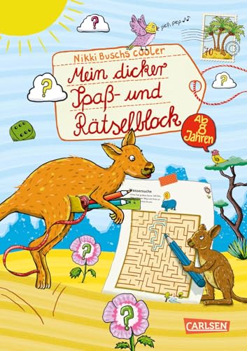Rätselspaß Grundschule: Mein dicker Spaß- und Rätselblock: Ab 8 Jahren | Rätsel für Freizeit und Ferien für Mädchen und Jungen Rätselspaß Grundschule: Mein dicker Spaß- und Rätselblock: Ab 8 Jahren | Rätsel für Freizeit und Ferien für Mädchen und Jungen von Carlsen
