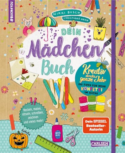 #buch4you: Dein Mädchenbuch: Kreativ durch's ganze Jahr: 140 Tipps für mehr Konfetti im Alltag | Bastelbuch ab 10 Jahren mit DIY-Ideen für Upcycling, ... Makramee, Handlettering und vielem mehr #buch4you: Dein Mädchenbuch: Kreativ durch's ganze Jahr: 140 Tipps für mehr Konfetti im Alltag | Bastelbuch ab 10 Jahren mit DIY-Ideen für Upcycling, ... Makramee, Handlettering und vielem mehr