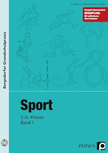 Sport - 3./4. Klasse, Band 1: Mit editierbaren Word-Dateien (Bergedorfer® Grundschulpraxis) von Persen Verlag i.d. AAP