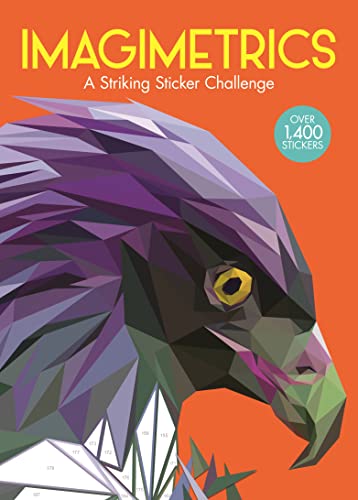 Imagimetrics: A Striking Sticker Challenge (Sticker by Number Geometric Puzzles) von Buster Books