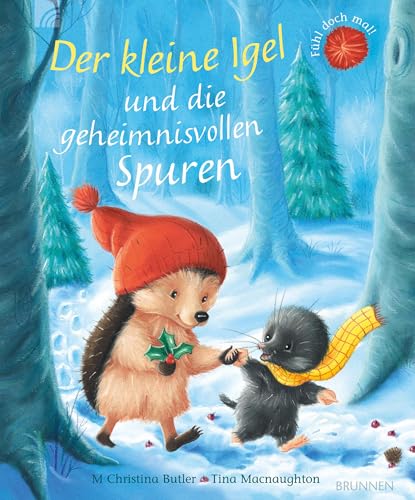 Der kleine Igel und die geheimnisvollen Spuren: Bilderbuch von Brunnen