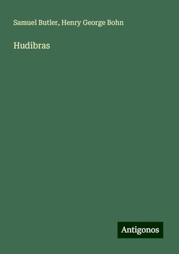 Hudibras Hudibras von Antigonos Verlag