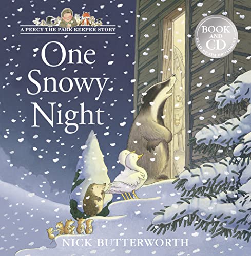 One Snowy Night: Book & CD (A Percy the Park Keeper Story)