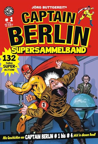 CAPTAIN BERLIN Supersammelband 1: Heft 1 bis 4 von Levin Kurio Verlag