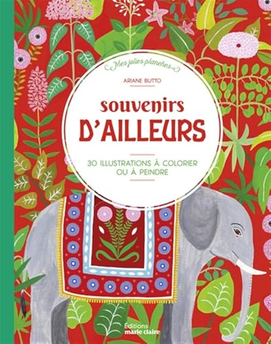 Souvenirs d'ailleurs: 30 illustrations à colorier ou à peindre von MARIE-CLAIRE