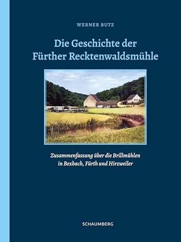 Die Geschichte der Fürther Recktenwaldsmühle: Zusammenfassung über die Brillmühlen in Bexbach, Fürth und Hirzweiler von Edition Schaumberg
