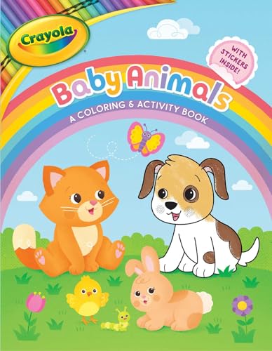 Crayola Baby Animals: A Coloring & Activity Book (Crayola/Buzzpop, Band 10)