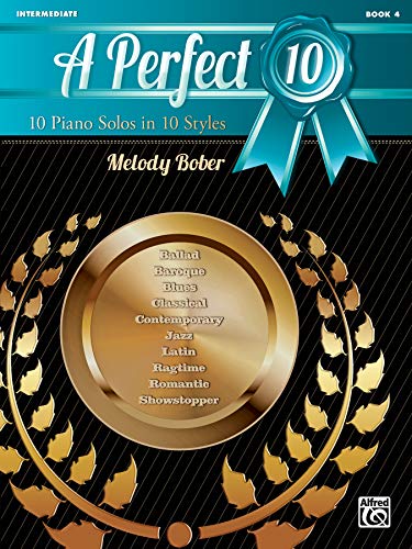 A Perfect 10, Book 4 | Klavier | Buch: 10 Piano Solos in 10 Styles von Alfred Music