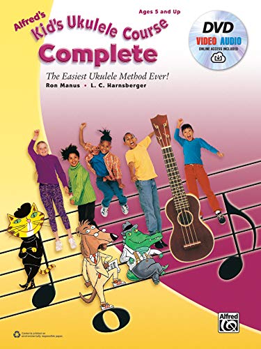 Alfred's Kid's Ukulele Course Complete | Buch, CD & DVD: The Easiest Ukulele Method Ever! Alfred's Kid's Ukulele Course Complete | Buch, CD & DVD: The Easiest Ukulele Method Ever!