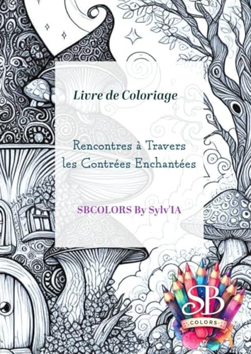 Rencontres à Travers les Contrées Enchantées: Livre de coloriage von Independently published