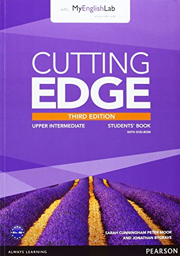 Cutting Edge 3rd Edition Upper Intermediate Students' Book with DVD and MyEnglishLab Pack, m. 1 Beilage, m. 1 Online-Zugang; .