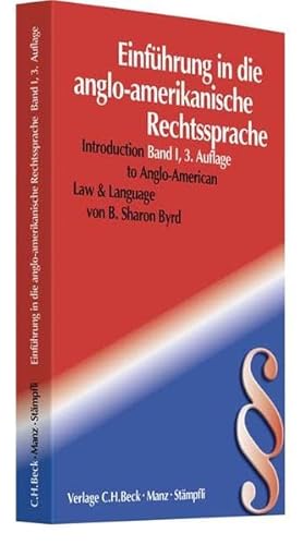 Introduction to Anglo American law and language