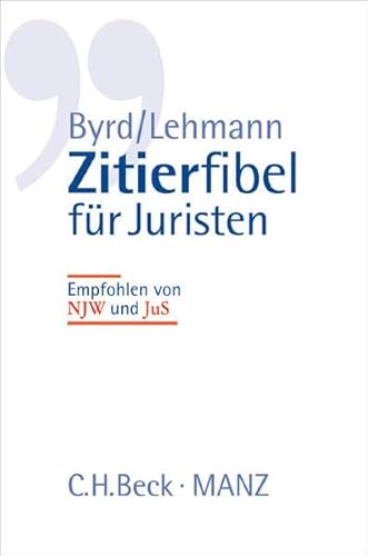 Zitierfibel für Juristen