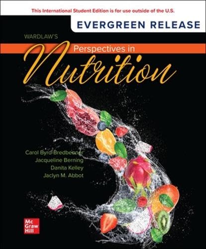 Wardlaw's Perspectives in Nutrition: 2024 Release ISE von McGraw-Hill Education
