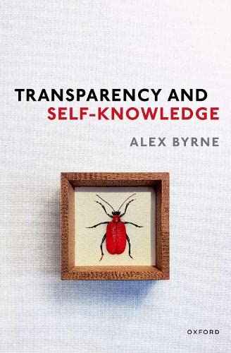 Transparency and Self-Knowledge von Oxford University Press