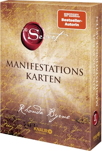 The Secret Manifestationskarten: Deutsche Erstausgabe – das Kartendeck zum Weltbestseller, 65 Karten mit Goldschnitt inkl. Anleitungsbuch The Secret Manifestationskarten: Deutsche Erstausgabe – das Kartendeck zum Weltbestseller, 65 Karten mit Goldschnitt inkl. Anleitungsbuch