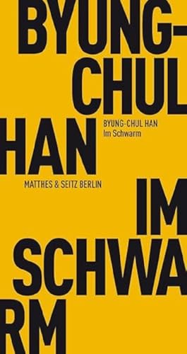 Im Schwarm: Ansichten des Digitalen (Fröhliche Wissenschaft) von Matthes & Seitz Verlag