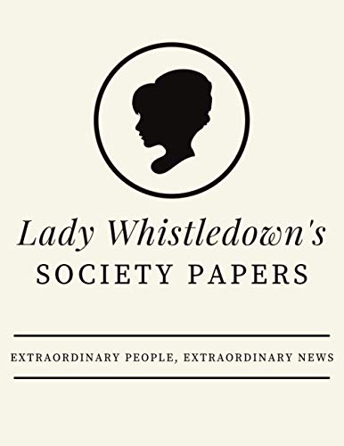 Lady Whistledown's Society Papers 8.5 x 11 Notebook Journal Diary Stationary Bridgerton Gift