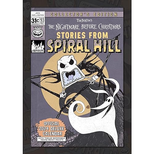 Nightmare Before Christmas 2024 Special Edition Calendar: With Detachable Artwork For Framing von Danilo Promotions LTD