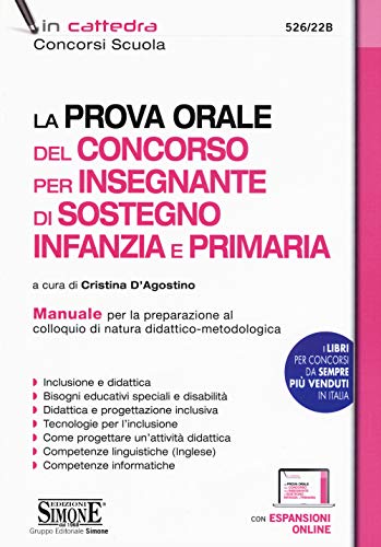 La prova orale del concorso per insegnante di sostegno Infanzia e Primaria (In cattedra)