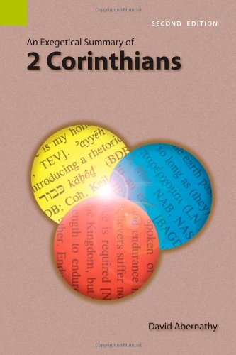 An Exegetical Summary of 2 Corinthians, 2nd Edition von SIL INTL GLOBAL PUB