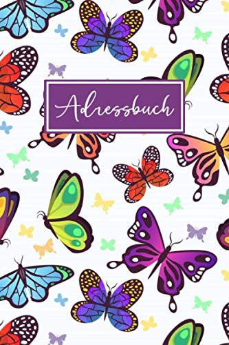 Adressbuch: Telefonbuch zum Eintragen für alle Adressen, Telefonnummern, Mailadressen und Geburtstagskalender | Adressen Notizbuch und Organizer, 6x9