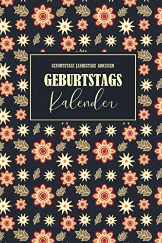 Geburtstagskalender: Geburtstage Jahrestage Adressen: a5 Planer zum Ausfüllen immerwährend und jahresunabhängig | Organizer-Kalender zum Eintragen für Geburtstagen von Independently published