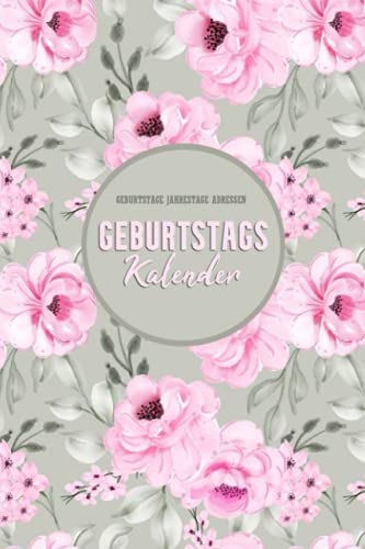 Geburtstagskalender: Geburtstagsplaner zum Eintragen | Immerwährender Kalender für Alle Kontakte | Immerwährend Geburtstagskalender selbst gestalten Geburtstagskalender: Geburtstagsplaner zum Eintragen | Immerwährender Kalender für Alle Kontakte | Immerwährend Geburtstagskalender selbst gestalten