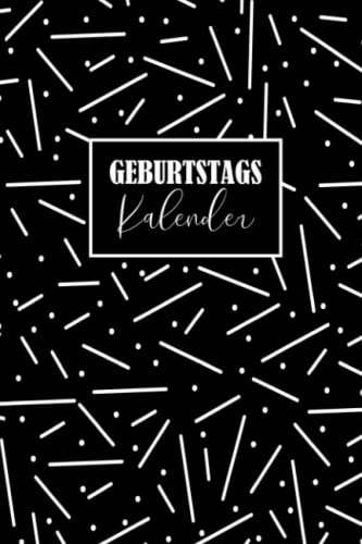 Geburtstagskalender: Jahresunabhängig, Buch zum Eintragen für Geburtstage, Jahrestage & Adressen | Format A5, 50 Seiten