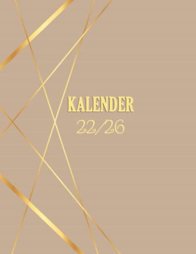 Kalender 2022-2026: 5 Jahres Terminkalender für vielbeschäftigte Menschen | Januar 2022 bis Dezember 2026, 8.5x11 Zoll von Independently published