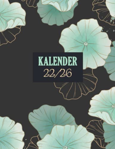 Kalender 2022-2026: Notizbuch und Kalenderbuch | Geschenkidee für Eltern, Mitarbeiter und Freunde | Buchkalender für 60 Monate I Hochglanz Softcover mit 142 Seiten, 8.5x11 Zoll