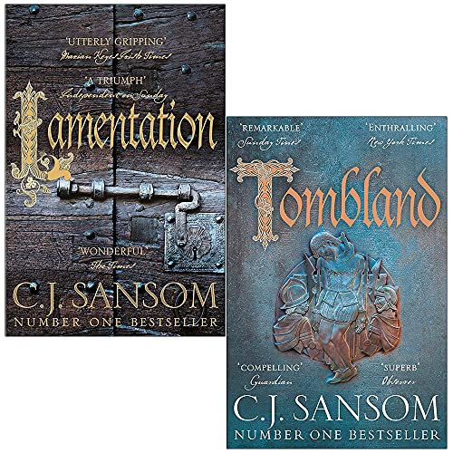 C J Sansom Shardlake Series 2 Books Collection Set (Lamentation,Tombland)