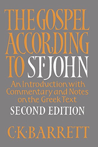 The Gospel According to St. John, Second Edition: An Introduction with Commentary and Notes on the Greek Text The Gospel According to St. John, Second Edition: An Introduction with Commentary and Notes on the Greek Text von WESTMINSTER PR
